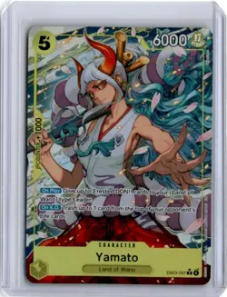One Piece Heroines Edition EB03-057 Yamato (Alternate Art) Rare English - Image 1