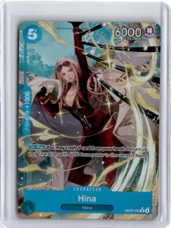 One Piece Heroines Edition EB03-025 Hina (Alternate Art) Rare English - Image 1