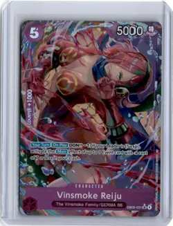 One Piece Heroines Edition EB03-031 Vinsmoke Reiju Alt Art Super Rare English - Image 1