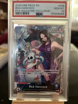 Boa Hancock (2025 PSA Magazine Promo) OP07-038 One Piece Promotion Cards Foil - Image 1