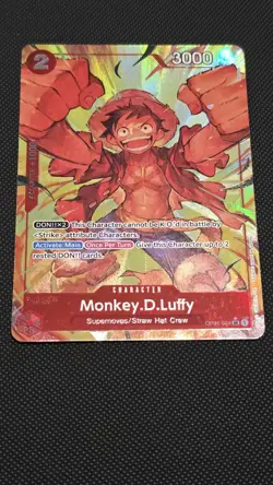 Monkey.D.Luffy (OP01-024) (Alternate Art) OP01-024 Premium Booster Foil - Image 1