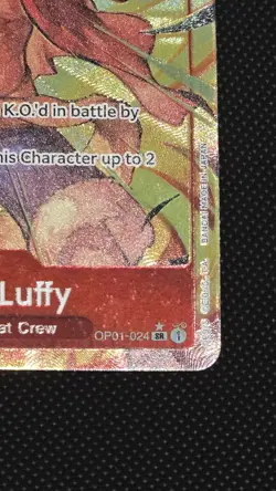 Monkey.D.Luffy (OP01-024) (Alternate Art) OP01-024 Premium Booster Foil - Image 3