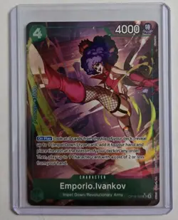Bandai One Piece Emporio Ivankov OP16-026 Two Legends Alt Art Foil SR English NM - Image 1