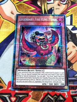 Legendary Fire King Ponix mp25-en048 1st Edition (NEW) Starlight Rare Yu-Gi-Oh! - Image 1