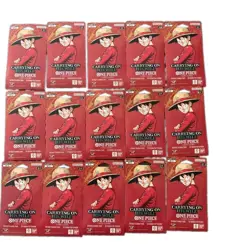 x15 One Piece Carrying On His Will OP-13 Sleeved Booster Pack-Lot of 15 English - Image 1