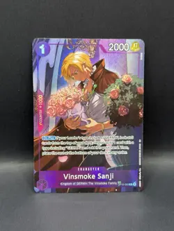 Vinsmoke Sanji OP10-063 TR Legacy Of The Master TREASURE RARE One Piece English - Image 3