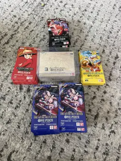 One Piece Trading Card Lot - Image 1