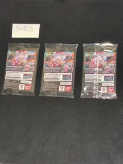 Bandai Namco One Piece US Voyage Monkey D. Luffy Promo Foil English P-055 LOT x3 - Image 2