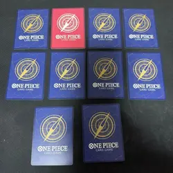 One Piece Card Game Straw Hat Crew Promo 25th Ed Used Set of 10 - Image 2