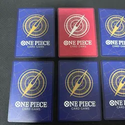 One Piece Card Game Straw Hat Crew Promo 25th Ed Used Set of 10 - Image 3