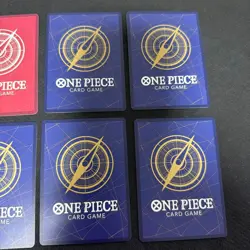 One Piece Card Game Straw Hat Crew Promo 25th Ed Used Set of 10 - Image 4