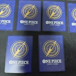 One Piece Card Game Straw Hat Crew Promo 25th Ed Used Set of 10 - Image 5