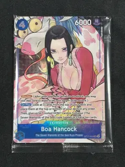 One Piece CCG Boa Hancock St17-004 Illustration Box Vol. 1 Full Art Promo Sealed - Image 1