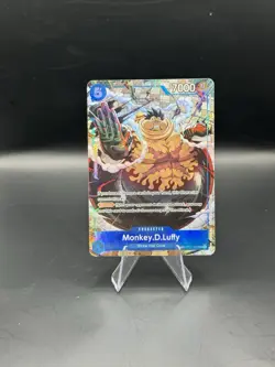 One Piece TCG Monkey.D.Luffy - OP11-058 (TR) Carrying On His Will Treasure Rare - Image 1