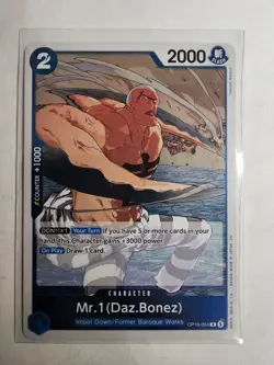 2026 One Piece - Mr.1(Daz.Bonez) OP16-054 The Time of Battle R Foil - Image 1