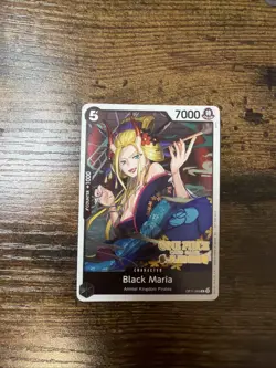 Black Maria (Judge Pack Vol. 7) OP11-089 One Piece Promotion Cards Foil - Image 1