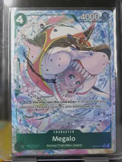 Megalo EB04-018 R ALT ART - The Azure Sea's Seven ENGLISH OP14 One Piece NM - Image 1