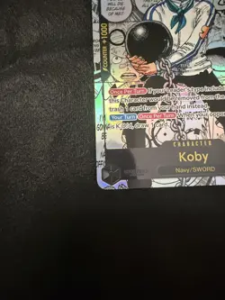 One Piece TCG - Koby EB04-044 Manga Rare - Adventure On Kami’s Island English - Image 5