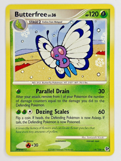 Pokemon Butterfree 14/106 Great Encounters Regular LP - Image 1