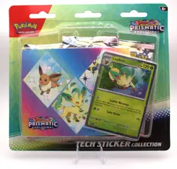 Pokemon TCG Prismatic Evolutions Tech Sticker Set of 3 (Sealed) - Image 4