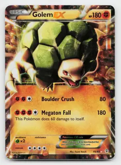 Golem EX Ultra Rare Generations 46/83 Pokemon TCG - Image 1