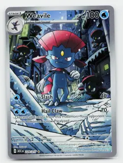 Weavile Illustration Rare ME: Ascended Heroes 228/217 Pokemon TCG - Image 1
