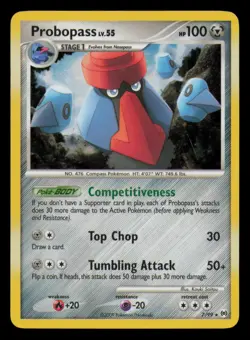 Probopass 7/99 Holo Rare Arceus Pokemon Moderately Played - Image 1