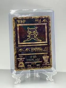 POKEMON - ANCIENT MEW HOLO 2000 MOVIE PROMO CARD - RARE - SLIGHT DAMAGE - Image 1