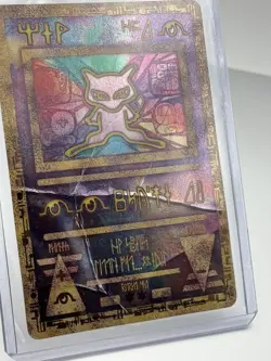 POKEMON - ANCIENT MEW HOLO 2000 MOVIE PROMO CARD - RARE - SLIGHT DAMAGE - Image 2