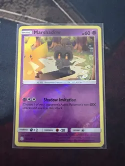 Pokemon Marshadow 103/236 Reverse Holo. Cosmic Eclipse. Sun And Moon - Image 1
