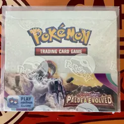 Pokemon Scarlet & Violet Paldea Evolved Booster Box Factory Sealed 36 Packs - Image 2