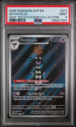 Gothitelle Pokemon Svp En-Sv Black Star Promo SVP211 PSA 9 - Image 1