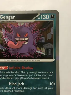 Pokemon TCG Gengar 050/088 Perfect Order Holo Rare English - Image 5
