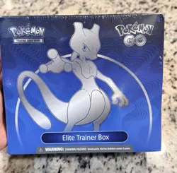 Pokemon GO Elite Trainer Box Mewtwo Booster Sealed English 2022 - Image 1