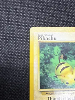 Pikachu Pokemon Black Star Promo #27 WOTC 2000 - Image 3