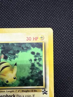 Pikachu Pokemon Black Star Promo #27 WOTC 2000 - Image 4