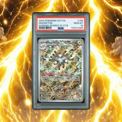 Pokemon TCG Magneton SVP 159 Surging Sparks Promo Pokemon Center PSA 10 - Image 1