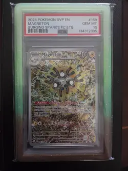 Pokemon TCG Magneton SVP 159 Surging Sparks Promo Pokemon Center PSA 10 - Image 4