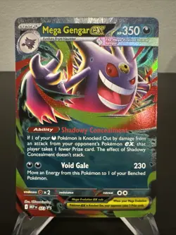 Pokemon TCG Mega Gengar ex PROMO 073 Mega Evolution English NM - Image 1
