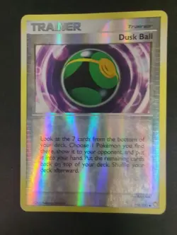 Dusk Ball [HP] 110/123 Mysterious Treasures Reverse Holo Rare - Pokemon TCG - Image 1