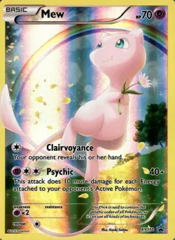 Mew XY110 Holo Promo XY Promo Pokemon Near Mint - Image 1