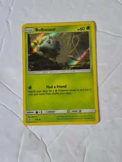 Bulbasaur 1/18 Common Detective Pikachu Pokemon Holo Near Mint - Image 1