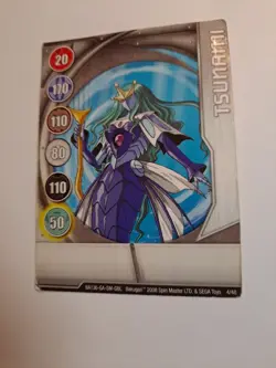 Bakugan Battle Brawler Tsunami Metal Card 4/48 BA136 2008 - Image 1