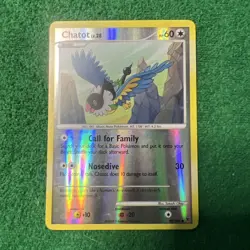 Chatot 95/147 -[NM]- Reverse Holo - Platinum Supreme Victors Pokemon TCG - Image 1