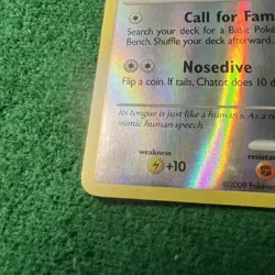 Chatot 95/147 -[NM]- Reverse Holo - Platinum Supreme Victors Pokemon TCG - Image 5