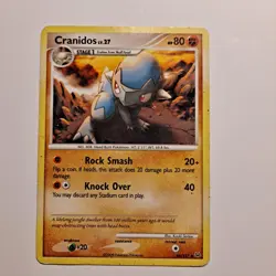 Cranidos Pokemon Card Lv. 27 Hp 80 2009 46/127 - Image 1