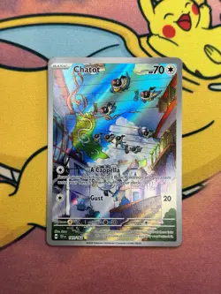 Pokemon TCG Chatot 181/162 Temporal Forces Set Near Mint - Image 1