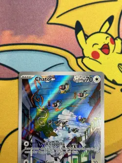 Pokemon TCG Chatot 181/162 Temporal Forces Set Near Mint - Image 2