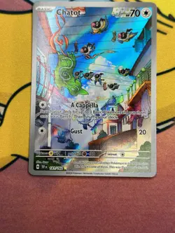 Pokemon TCG Chatot 181/162 Temporal Forces Set Near Mint - Image 3