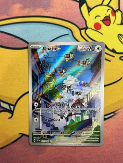 Pokemon TCG Chatot 181/162 Temporal Forces Set Near Mint - Image 5